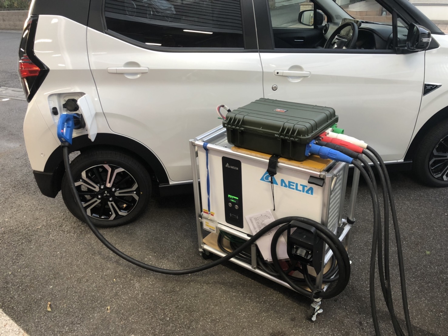 移動式EV急速充電器